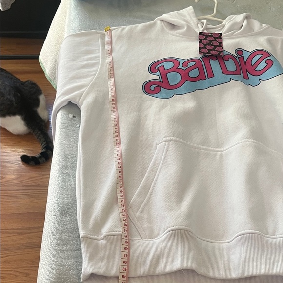 Barbie White and Pink Hoodie - Picture 8 of 9